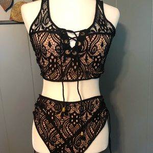 Lace bikini